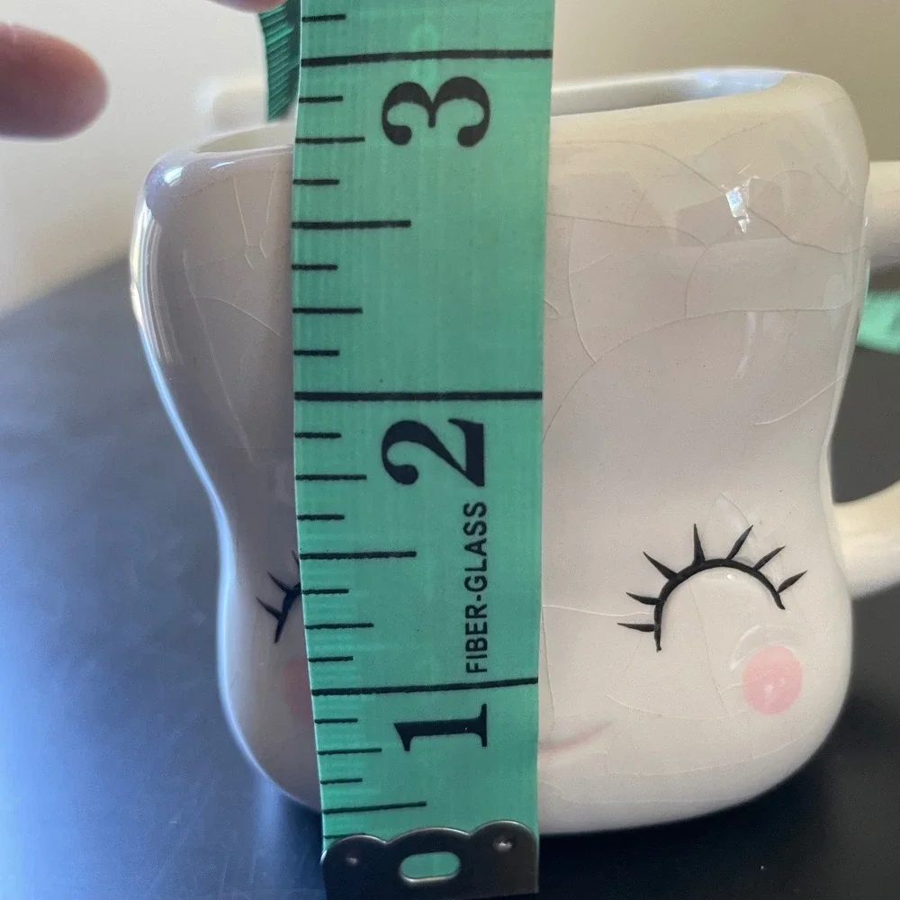 Set of 4 Marshmallow Mini Mugs Kawaii Cute Faces Hot Chocolate Kids Children Fun